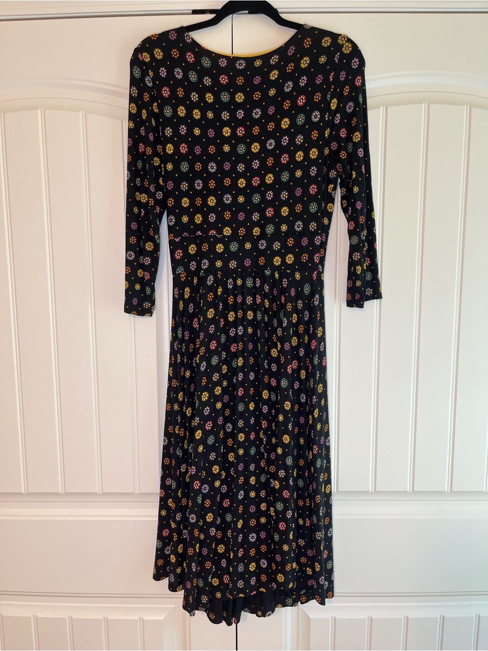 Anthropologie Maeve Archival Floral Dress Size Medium Swing Twee Work Office - Picture 9 of 9